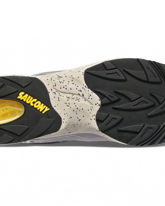 Saucony 3d Grid Hurricane Premium Dark Grey Light Grey Men