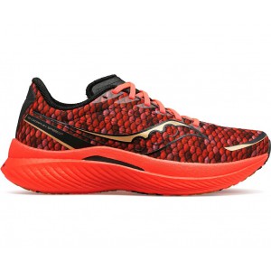 Saucony Boston Children's Combo Endorphin Speed 3 Orange Green Men