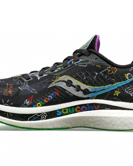 Saucony Childrens Day Endorphin Speed 2 Black Multicolor Men