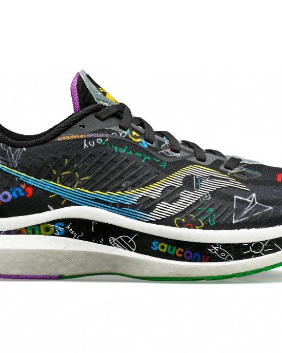 Saucony Childrens Day Endorphin Speed 2 Black Multicolor Men