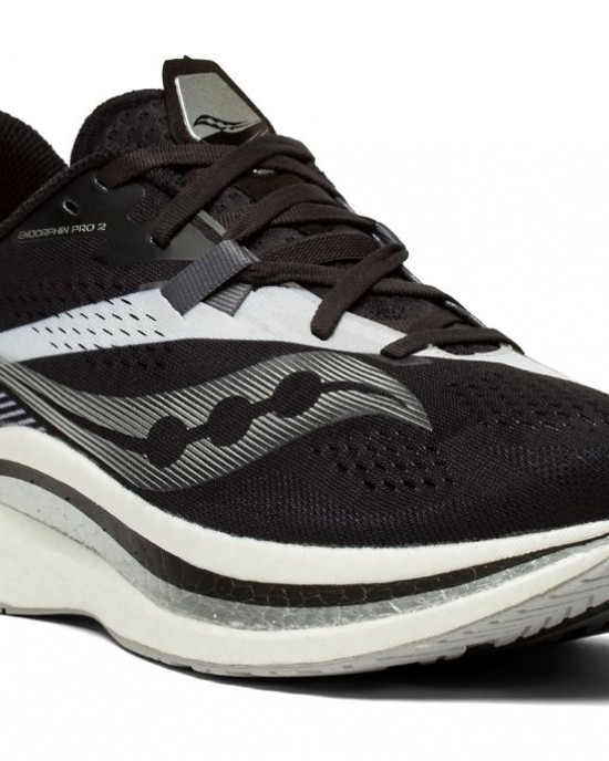 Saucony Endorphin Pro 2 Black White Men