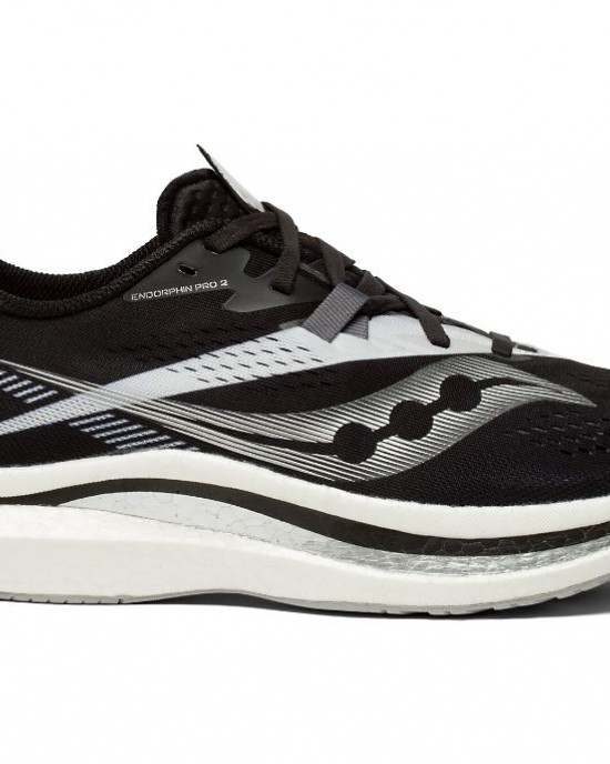 Saucony Endorphin Pro 2 Black White Men