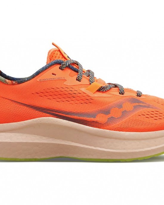 Saucony Endorphin Pro 2 Orange Green Men