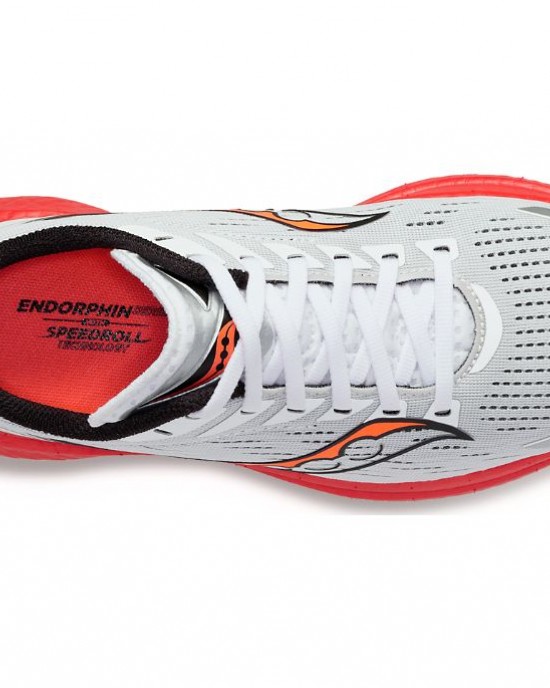 Saucony Endorphin Speed 3 White Black Red Men