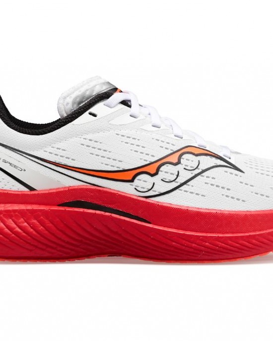 Saucony Endorphin Speed 3 White Black Red Men