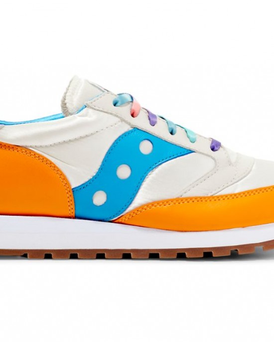 Saucony Fiona Jazz 81 Beige Orange Men