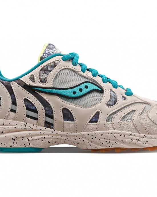 Saucony Grid Azura 2000 Camo Reflective Blue Black Men