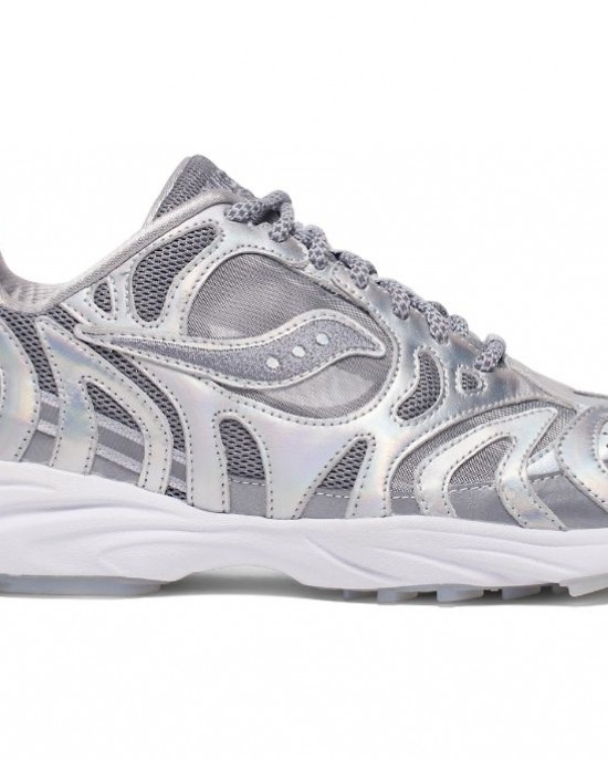 Saucony Grid Azura 2000 Iridescent Grey Men