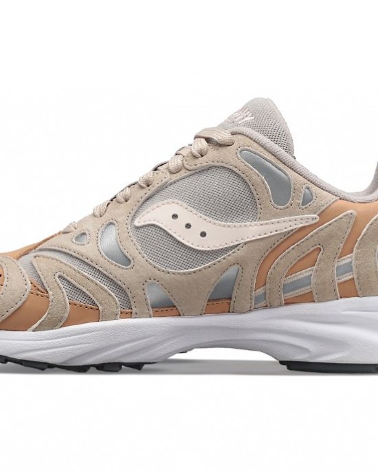 Saucony Grid Azura 2000 Premium Beige Silver Men