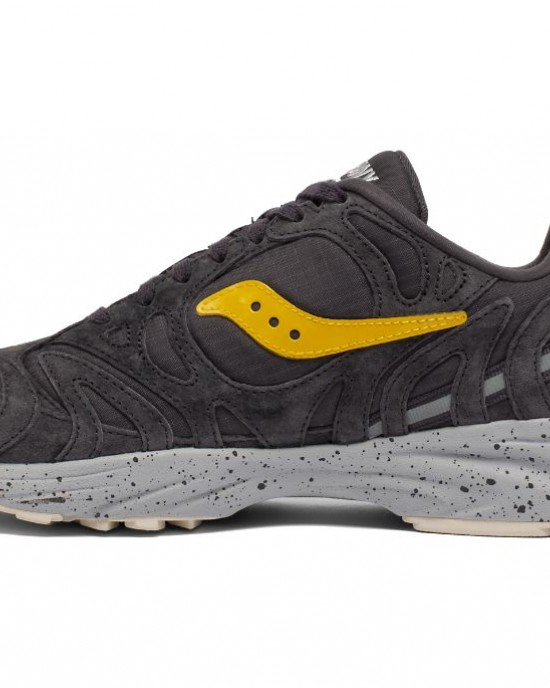 Saucony Grid Azura 2000 Black Yellow Men