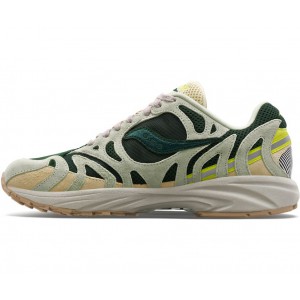 Saucony Grid Azura 2000 Light Green Dark Green Men