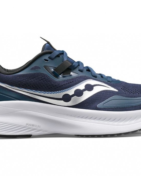 Saucony Guide 15 Navy Silver Men