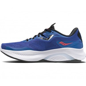 Saucony Guide 15 Wide Blue Black Men