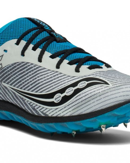 Saucony Havok Xc 2 Spike Grey Blue Men