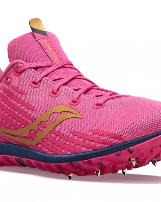 Saucony Havok Xc 3 Spike Pink Men