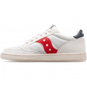 Saucony Jazz Court Premium White Red Men