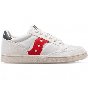 Saucony Jazz Court Premium White Red Men