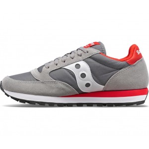 Saucony Jazz Grey White Red Men