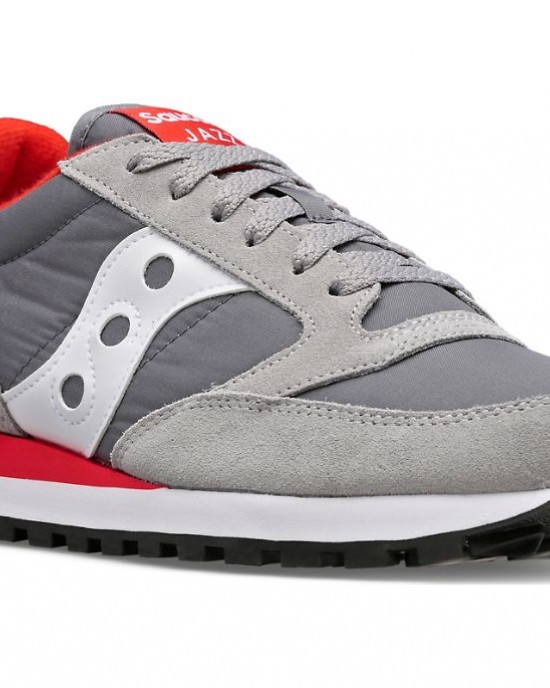 Saucony Jazz Grey White Red Men