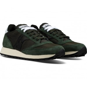 Saucony Jazz Original Vintage Dark Green Black Men