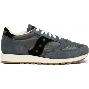 Saucony Jazz Original Vintage Grey Black Men