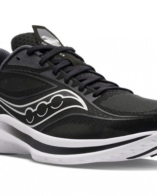 Saucony Kinvara 13 Wide Black Silver Men