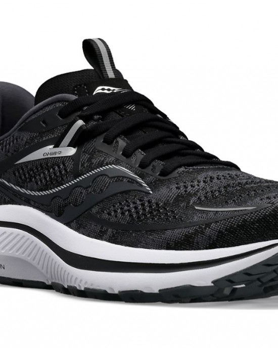 Saucony Omni 21 Wide Black White Men