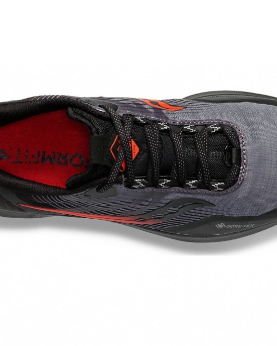 Saucony Peregrine 12 Gtx Grey Black Men