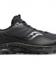 Saucony Peregrine Ice+ 3 Black Grey Men