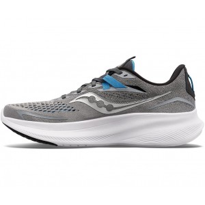 Saucony Ride 15 Wide Grey Men