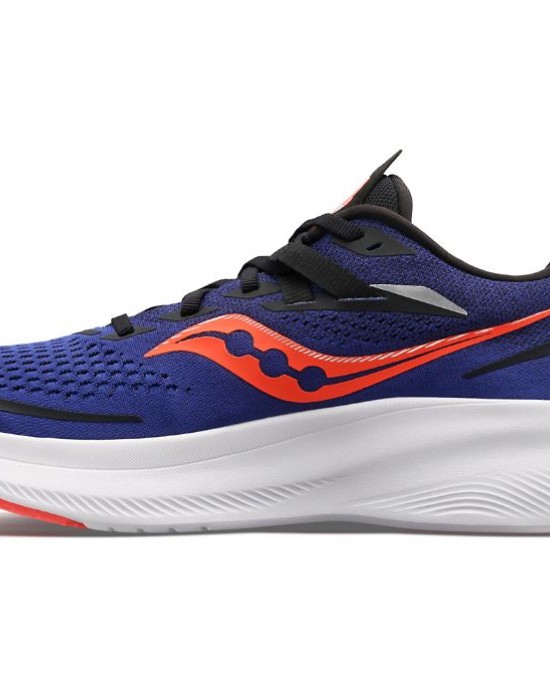 Saucony Ride 15 Wide Blue Red Men