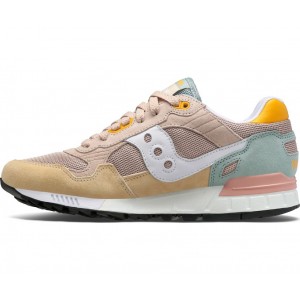 Saucony Shadow 5000 White Beige Green Men