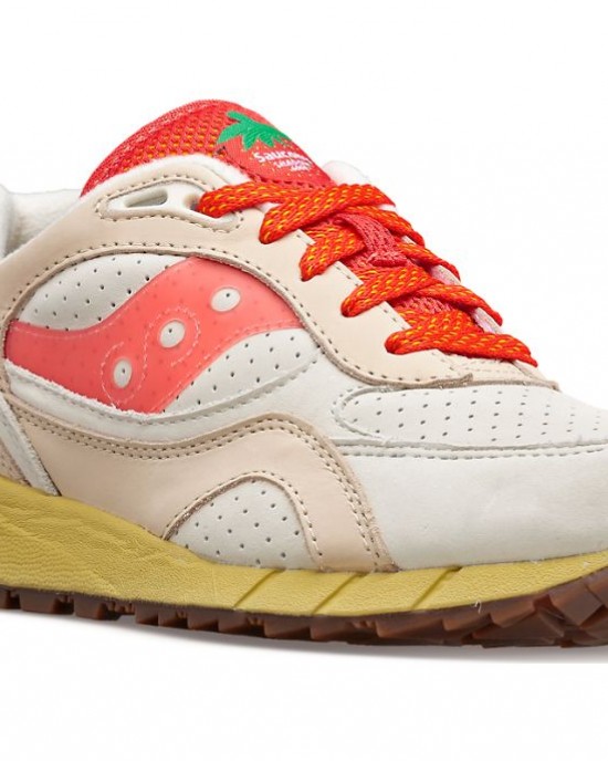 Saucony Shadow 6000 New York Beige Red Men