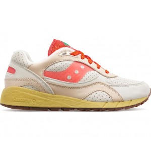 Saucony Shadow 6000 New York Beige Red Men