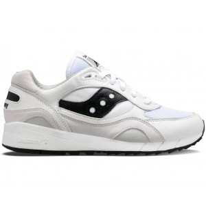 Saucony Shadow 6000 Premium White Black Men