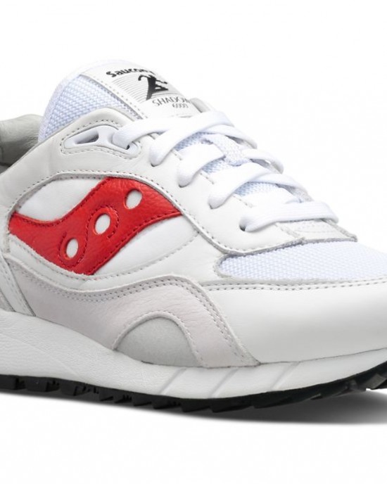 Saucony Shadow 6000 Premium White Red Men