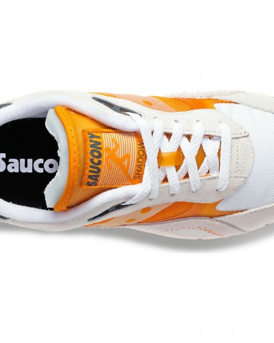 Saucony Shadow 6000 Transparent White Orange Men