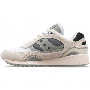 Saucony Shadow 6000 Transparent White Dark Grey Men