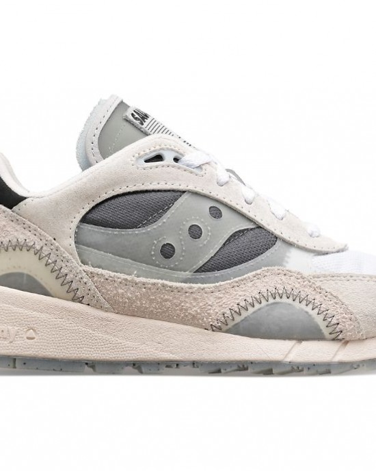 Saucony Shadow 6000 Transparent White Dark Grey Men