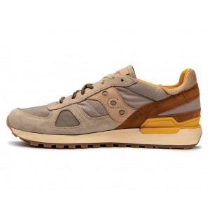 Saucony Shadow Grey Brown Men