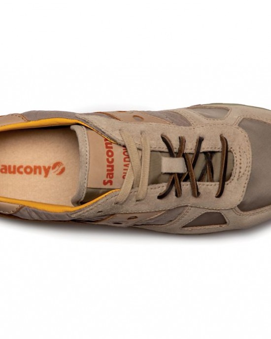 Saucony Shadow Grey Brown Men