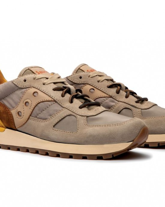 Saucony Shadow Grey Brown Men