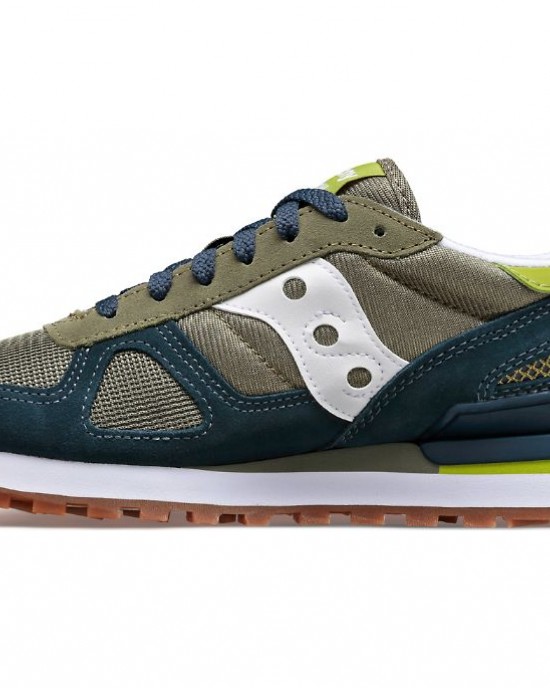 Saucony Shadow Navy Green Men