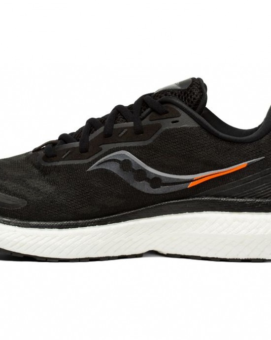 Saucony Triumph 19 Black White Men