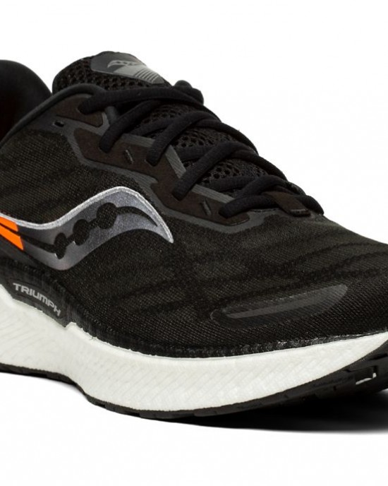 Saucony Triumph 19 Black White Men