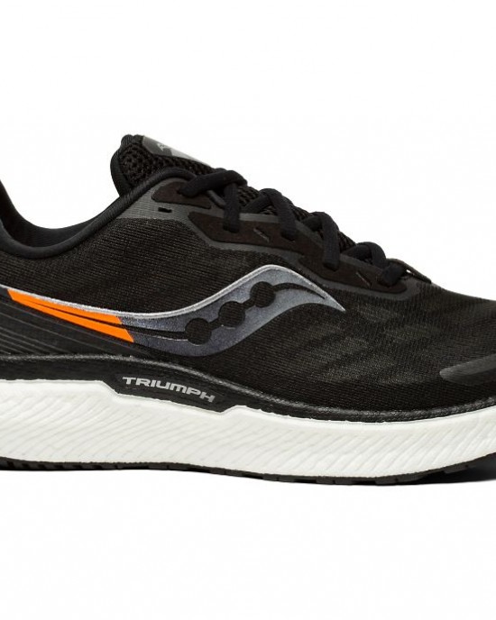 Saucony Triumph 19 Black White Men