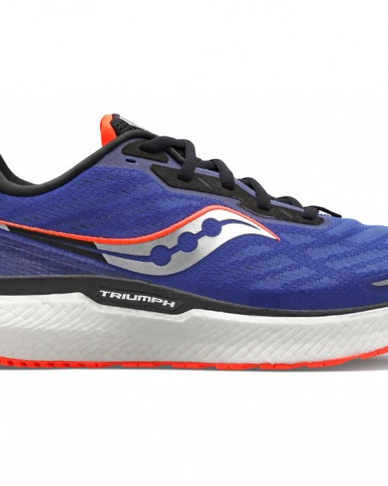 Saucony Triumph 19 Blue Red Men