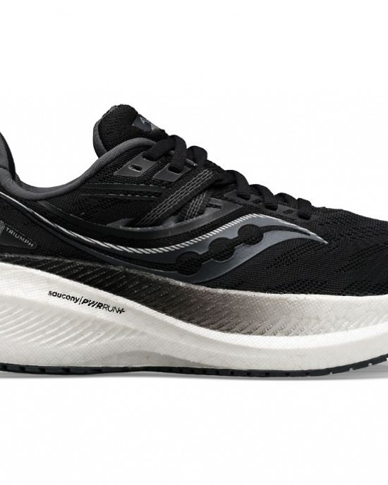 Saucony Triumph 20 Black White Men