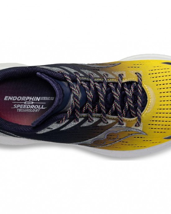 Saucony Vizipro Endorphin Speed 3 Purple Yellow Men