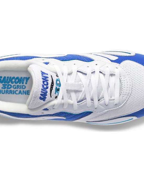 Saucony 3d Grid Hurricane White Royal Women